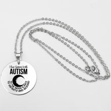 Load image into Gallery viewer, Fashion Stainless steel Necklace Fun Autism Awareness Ribbon Pendant Necklaces Jigsaw Puzzle Piece Children's Jewelry Gift