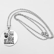 Load image into Gallery viewer, Fashion Stainless steel Necklace Fun Autism Awareness Ribbon Pendant Necklaces Jigsaw Puzzle Piece Children's Jewelry Gift